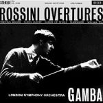 羅西尼序曲精選 ( 180 克 LP )<br>甘巴 指揮 倫敦交響樂團<br>Rossini Overtures / Gamba - London Symphony Orchestra
